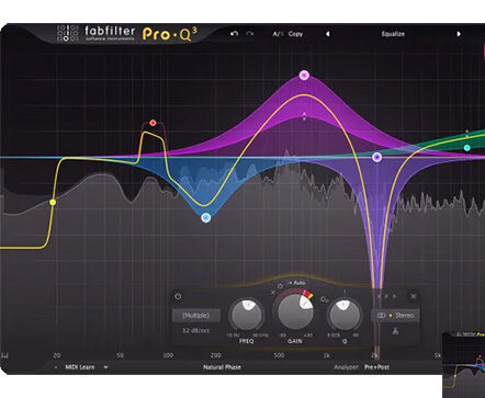 肥波EQ3均衡器 FabFilter Pro-Q 3 v3.26 R2R Win （Fab Filter Q3）