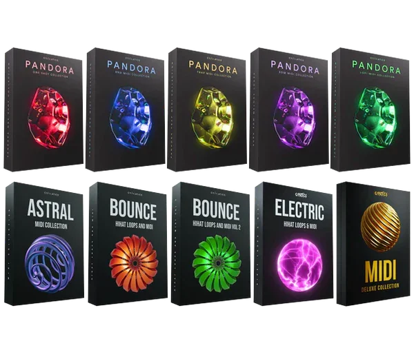 嘻哈电音Midi综合套装 Cymatics Black Friday MIDI Bundle v2024