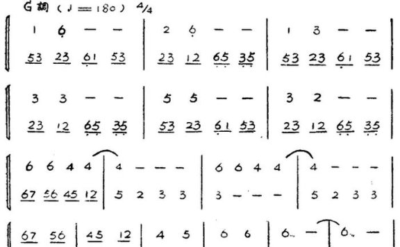 歌剧《红霞》全剧（第四幕）简谱 - 乐谱