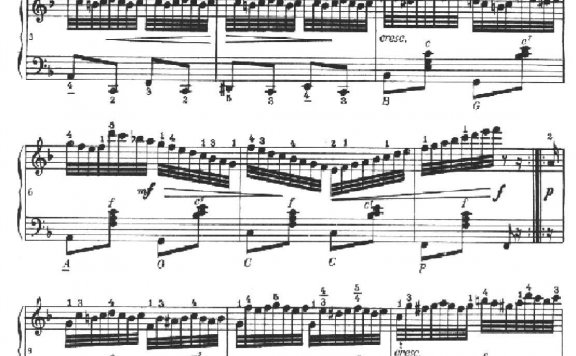 《车尔尼手风琴练习曲集》第Ⅱ册（第10——14首）简谱 - 乐谱