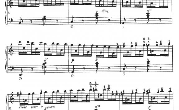 《车尔尼手风琴练习曲集》第Ⅱ册（第21——23首）简谱 - 乐谱