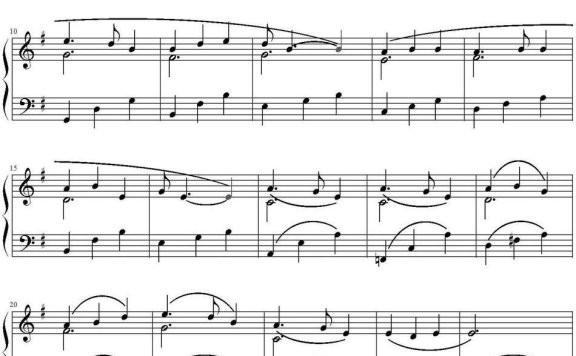 希望(《大长今》主题曲) - 乐谱