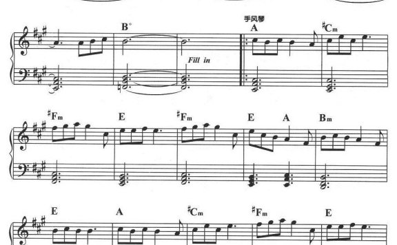 原来你也在这里 - 乐谱