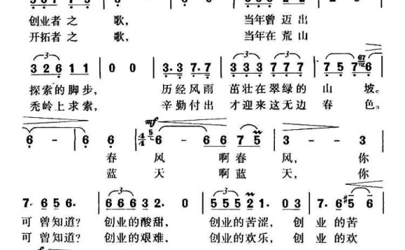 男中音独唱：诉说 - 乐谱