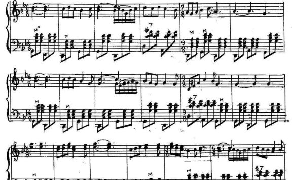 TOCKA 思念 - 乐谱