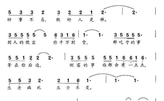 电视剧《问问你的心》片头曲：一世平安 - 乐谱