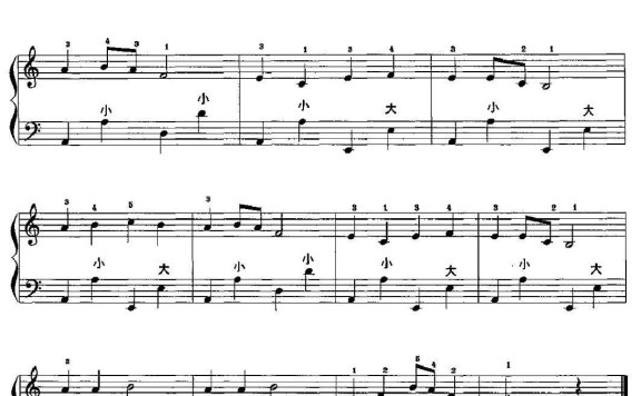 日本歌曲:樱花 - 乐谱