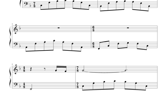 Miss Clare Remembers - 乐谱