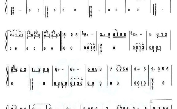 翻身农奴把歌唱(阎飞曲 李堃词 才旦卓玛唱) - 乐谱