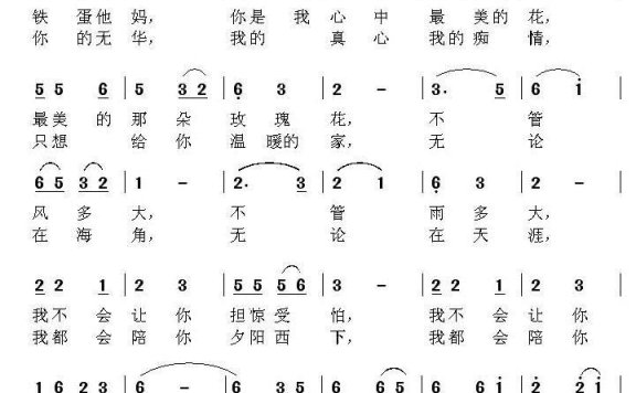 孩子他妈（戴靓词 胡玉昌曲） - 乐谱