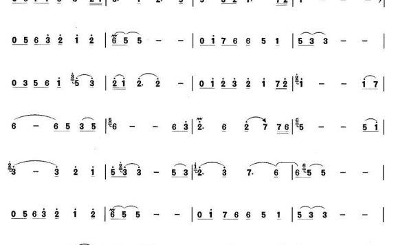 千言万语（台湾影片《彩云飞》插曲） - 乐谱