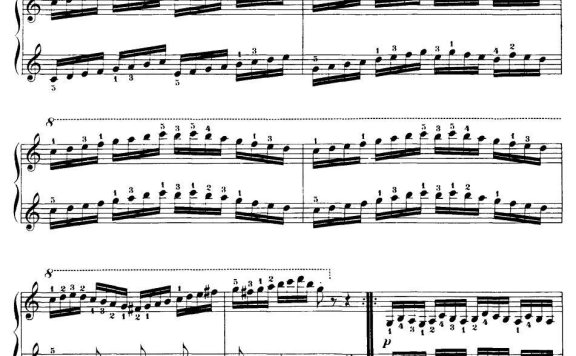 Czerny - 30 New Studies - 30 - 乐谱