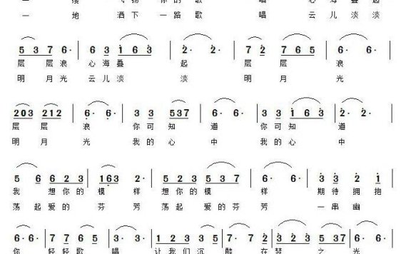 来吧，亲爱的姑娘（祝远良曲 仇荣祥、汪满词） - 乐谱