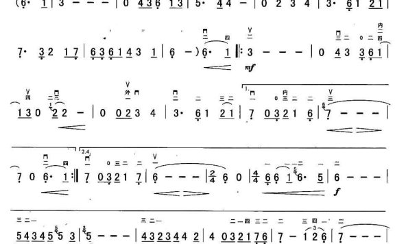 忘记他(黄霑曲) - 乐谱