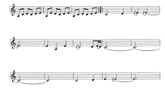 情深谊长(五线谱 宋祖英唱) - 乐谱