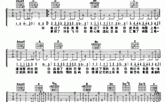 旅行的意义(Allen 制谱版) - 乐谱