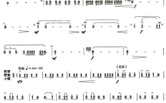 景颇山上(巴乌谱 严铁明曲) - 乐谱