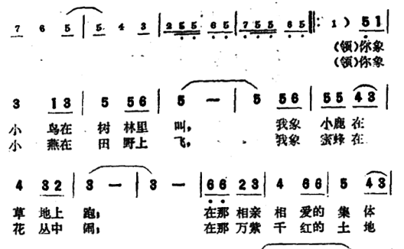 我们的生活多么美好（电视剧《宁宁》主题歌） - 乐谱