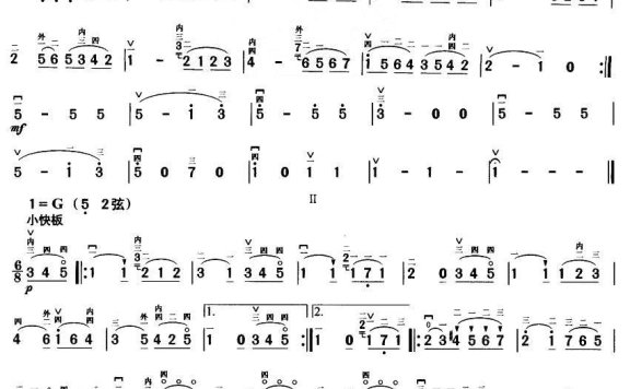 小奏鸣曲(贝多芬作曲版) - 乐谱