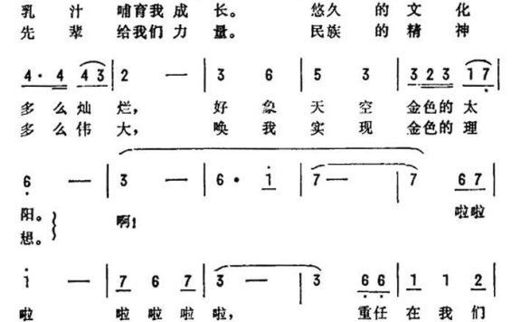 希望(电视剧《希望之路》主题歌) - 乐谱