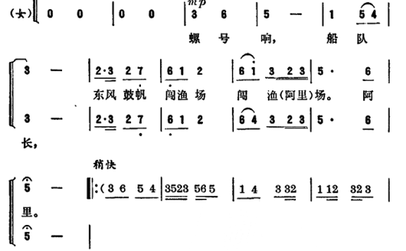 渔家四季尽春光（徐东蔚曲 古光华等词） - 乐谱