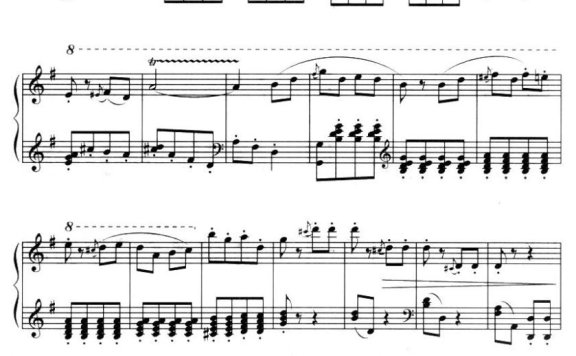 欣喜的等待（歌剧《伤逝》选曲、正谱） - 乐谱