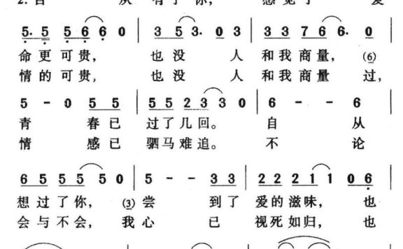 爱你没商量(电视剧《爱你没商量》主题歌) - 乐谱
