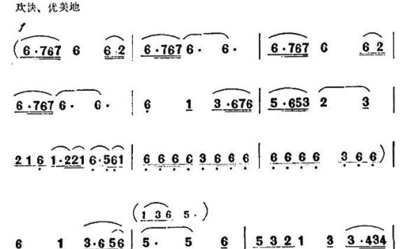 拉萨的夏天多美丽（罗念一曲 任善炯词） - 乐谱