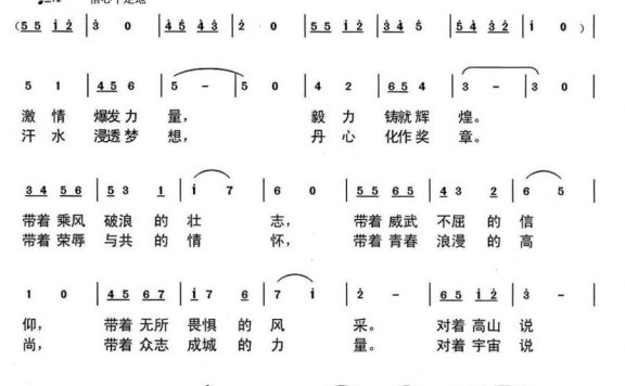 我最棒（朱若武曲 悬石松词） - 乐谱