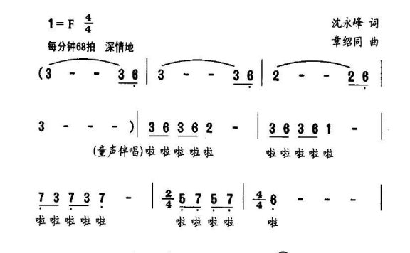 只要有爱（故事影片《生死托付》主题歌） - 乐谱