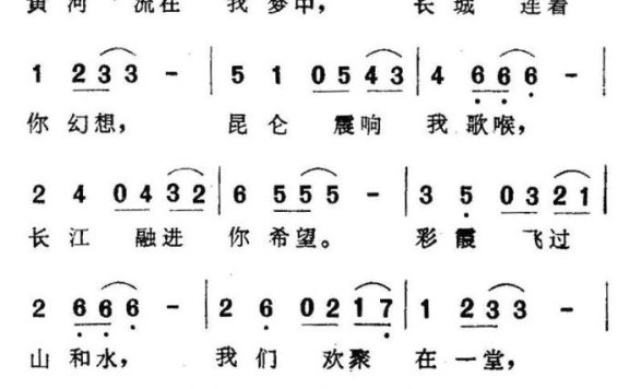 鲜花伴春光（沈传薪曲 史俊词） - 乐谱