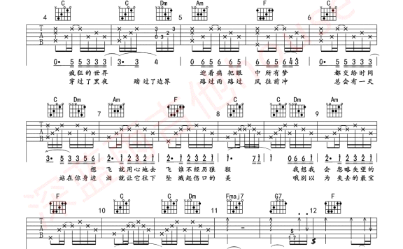 我的梦（电视剧《为了你我愿意热爱整个世界》主题曲） - 乐谱