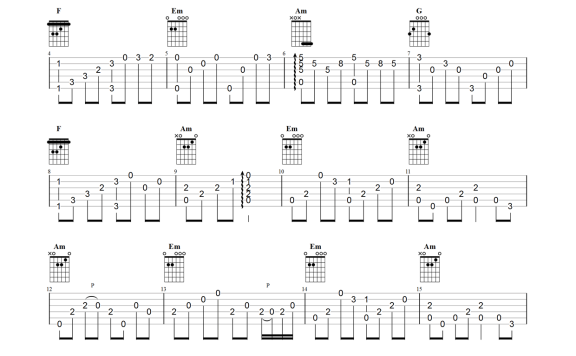 铁血丹心(TVB版电视剧《射雕英雄传》主题曲 简单版编配) - 乐谱