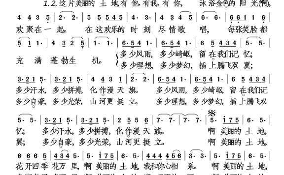 节日欢歌（王莹演唱） - 乐谱