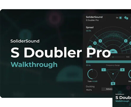 立体声场拓展插件 SoliderSound S Doubler Pro v1.0.0 BUBBiX Win