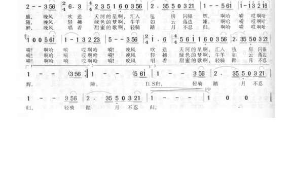 德德玛-草原夜色美