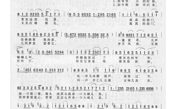 李谷一-前门情思 大碗茶