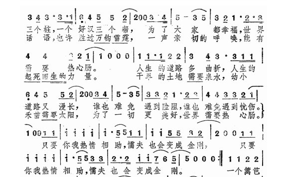 刘欢-世界需要热心肠