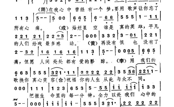周华健-真心英雄