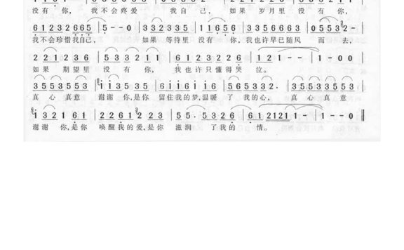 刘小钰-真心真意谢谢你