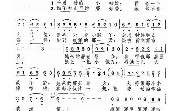 朱晓琳-采蘑菇的小姑娘