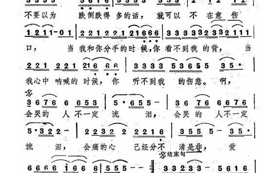 林良乐-会哭的人不一定流泪