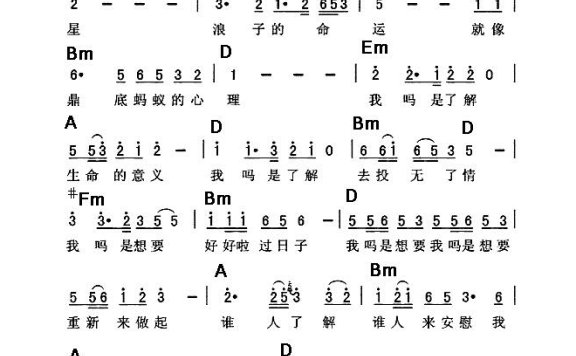 歌手-浪子的心情