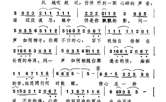 黄格选-伤心是一种说不出的痛