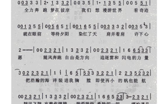 羽泉-奔 跑