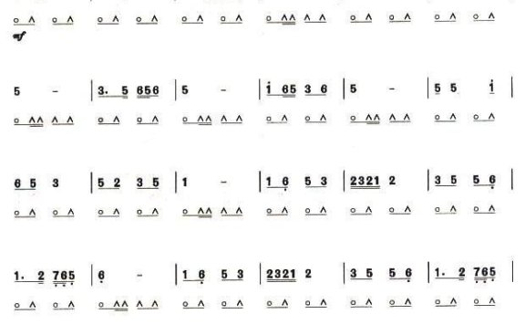 考级五级曲目：上海郊区好风光 - 乐谱