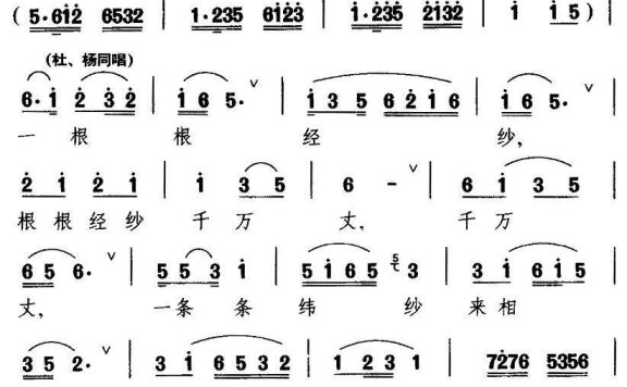 [淮剧]《红花曲》杜桂英、杨巧英唱段：定把功夫练得过硬 - 乐谱