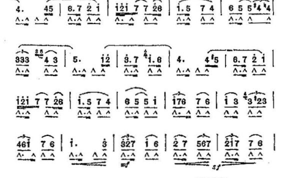 探戈舞曲(阿里贝尼斯曲) - 乐谱