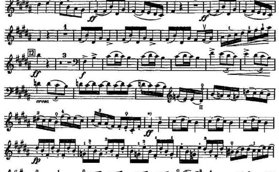 Dvorak - Cello Concerto（德沃夏克-大提琴协奏曲 [大提琴谱]） - 乐谱