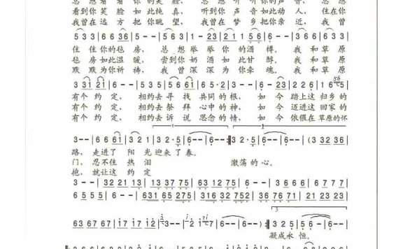 歌手-我的草原有个约定